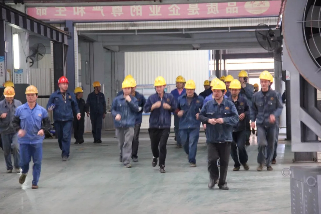 牢記安全生產，公司生產部舉行消防演練！