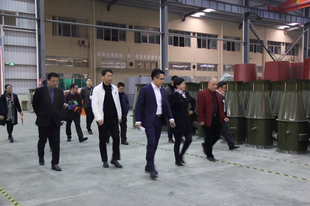梅州市梅江區區長鐘秀堂到風華環保“暖企”調研：助推企業做大做強